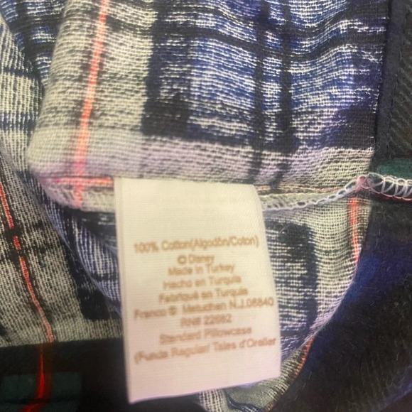 Disney 101 Dalmatians vintage deadstock standard pillowcase flannel - Picture 3 of 5